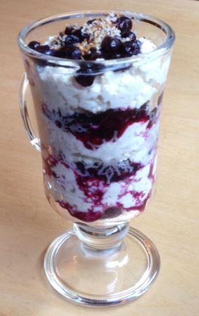 Blaubeer Frühstück