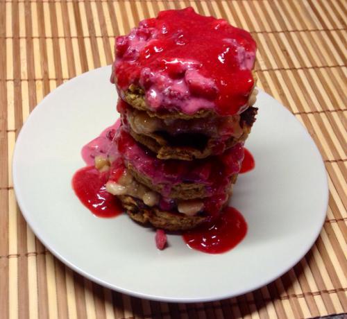 Buchweizen-Quinoa-Pancakes