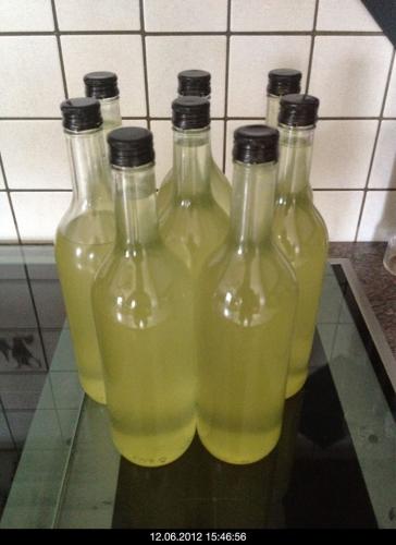 Holunderblütensirup