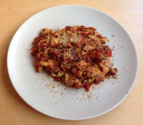 Zucchini-Bandnudeln